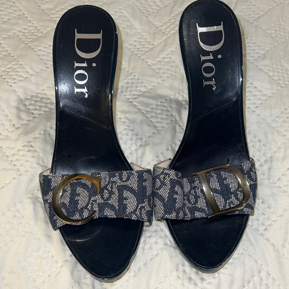Dior shoes brand new with iconic DIOR  print